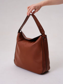 Сумка кожаная на плечо Azaro 30925 коричневый