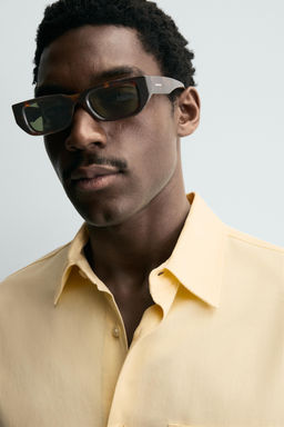 FLOWING SHIRT WITH POCKET - Zara фото 6
