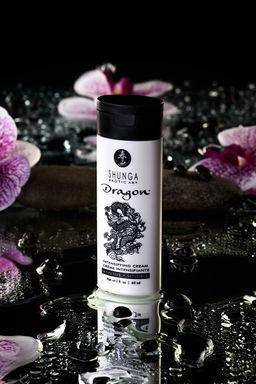 Интимный крем-лубрикант для мужчин Shunga Дракон Сенситив (Dragon), эффект ледяного огня, 60 мл