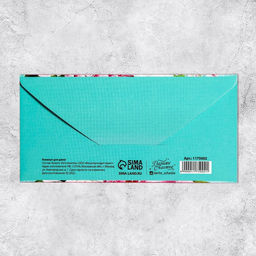 Цена за 10 шт. Конверт для денег Поздравляю, 16.5?8 см