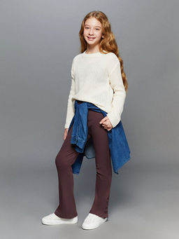 Beli Lastikli ?spanyol Pa?a K?z ?ocuk Tayt