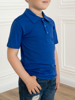 Футболка поло детская василек 659 (104, 56)