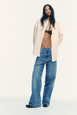 OVERSIZE SHIRT WITH TIE