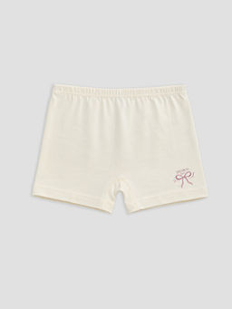 Fiyonk Bask?l? K?z ?ocuk Boxer 3l? - Waikiki фото 2