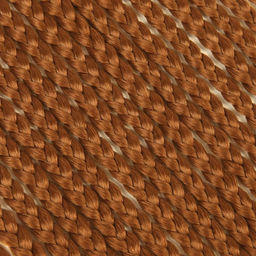 Косы для афрорезинок, 60 см, 15 прядей (CE), цвет светло-рыжий(#27) - Queen fair фото 2