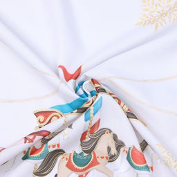 Комплект штор д/кухни с подхватами Щелкунчик 145х180см-2 шт., 100% п/э - Этель фото 4