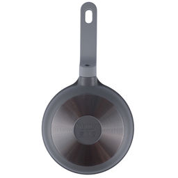 52194 WERNER Ковш MINI 10х6,75см/0,5л из литого алюминия со стеклянной крышкой, бакелитовой ручкой с покрытием Soft Touch. Толщина стенок/дна: 1,5/3,0мм. Цвет: серый.  фото 6