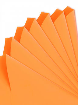 Фоамиран Magic 4 Hobby в листах арт.MG.N028 цв.оранжевый, 1 мм 50х50 см