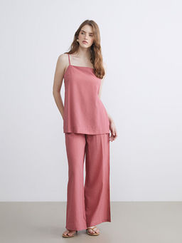 Beli Lastikli Geni? Pa?a Kad?n Pantolon