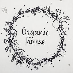 Фартук «Этель» Organic house 60×70 см, 100% хлопок, саржа 190 г/м²