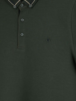 Polo Yaka Erkek Sweatshirt