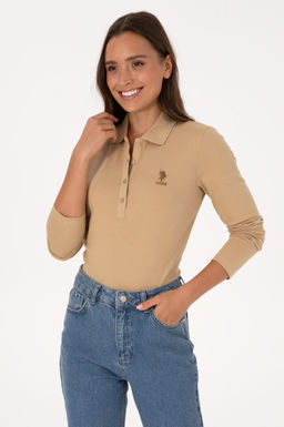 Kad_n Kum Basic Polo Yaka Sweatsh_rt Sepette S_rpriz _ndirim