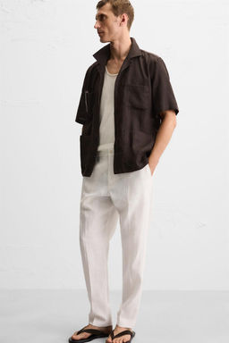 LINEN TROUSERS - Zara фото 70
