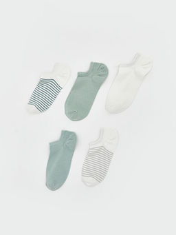 ?izgili Kad?n Patik ?orap 5li