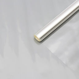 Плёнка для цветов и флористики, прозрачная 0.9×6.2 м, 200 г, 40 мкм