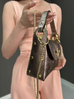 Сумка женская из телячьей кожи