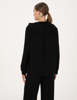 Siyah Oversize Sweatshirt