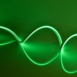ULS-N01-2835-120LED/m-6mm-IP67-DC12V-9W/m-5M-GREEN Гибкая светодиодная лента. NEON. Катушка 5м. в блистере. Зеленый свет. ТМ Uniel