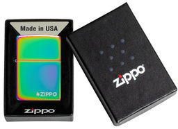 Зажигалка ZIPPO Логотип с разноцветным покрытием | Logo Multi Color 151ZL  фото 6