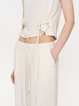 MY Брюки женские льняные Б321  фото 7