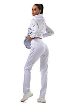 Брюки из тонкого футера с плащевкой - А+б коллекция фото 13