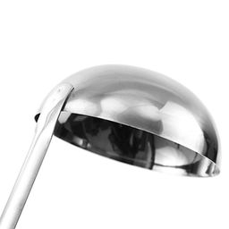 Половник из нержавеющей стали 380мл д12см, h5см, длина ручки 39см (Общепит) (Китай) - Домашняя мода фото 2