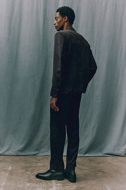 Pantalon de traje con strass Regular Fit - H&m фото 5