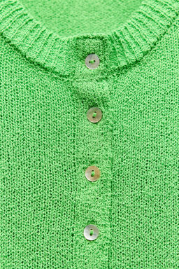 PLAIN KNIT CARDIGAN - Zara фото 9
