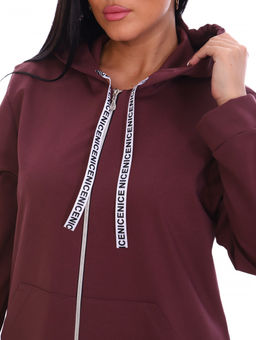 №144 Кардиган (Темно-бордовый) - Итос-плюс фото 4