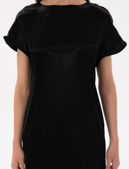 Siyah Comfort Fit Dokuma Elbise - Pierre cardin фото 5