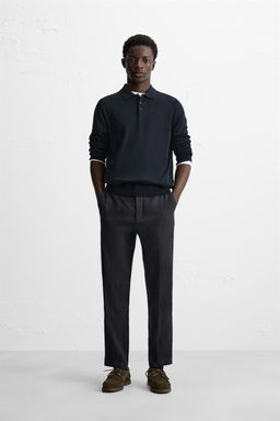 LINEN TROUSERS - Zara фото 28