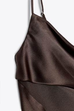 SATIN TRIM CAMISOLE TOP - Zara фото 9