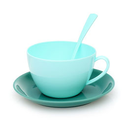 Бытовая техника "Кофемашина" с аксессуарами, бирюзовый , (свет, звук) в коробке