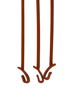 Цена за 8 шт. Подвес для кашпо «Ирис», h=48 см, пластиковый, цвет терракот