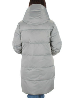 22368 GRAY Куртка зимняя женская (200 гр. холлофайбера) - Fashion фото 5