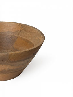 Тарелка деревянная D25 бежевый дерево акации - Denastia фото 2