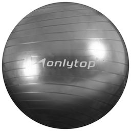 Фитбол ONLYTOP, d=55 см, 600 г, МИКС