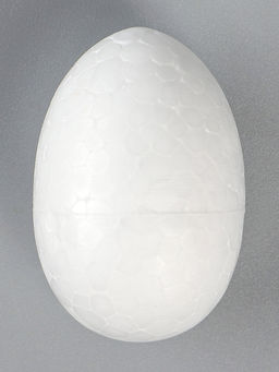 Яйцо из пенопласта (набор 12 шт.), размер 1 шт. 2.5?4