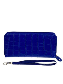 Женское портмоне из искусственной кожи, цвет синий