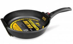 Сковорода Готовить легко Black (несъемная ручка), 22 см