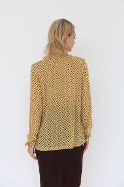 Блузка с галстуком-бантом - Looklikecat фото 3