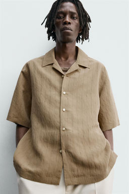 STRIPED FLOWING SHIRT - Zara фото 6