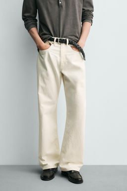 JEANS LOOSE FIT / Blanco roto - Zara фото 2