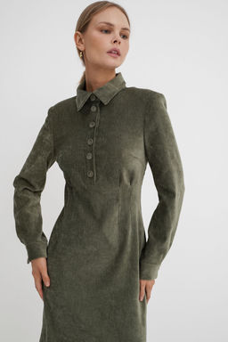 Платье Pirs 5750 хаки  фото 2