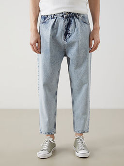 Loose Fit Erkek Jean Pantolon