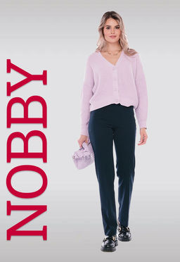 NOBBY, Женские брюки 121-18/2 (темно-синий)