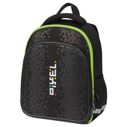 Рюкзак Berlingo Expert Plus "Pixel style" (RU-EXPL-10015) 38*29*15см, 2 отделение, 2 кармана, анатомическая спинка