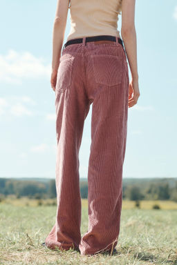 LIMITED EDITION CORDUROY TROUSERS - Zara фото 4