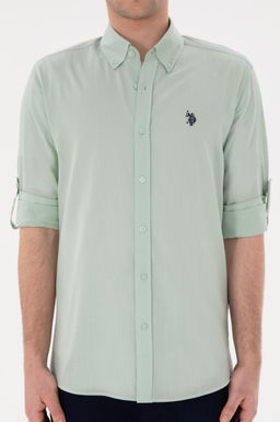 Erkek Su Ye_ili Uzun Kollu Basic G_mlek Sepette S_rpriz _ndirim - U.s. polo assn фото 6