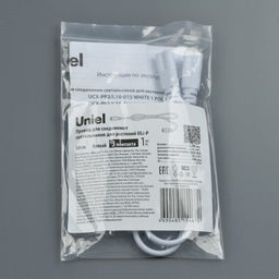 UCX-PP3/L10-050 WHITE 1 POLYBAG Провод для соединения светильников для растений ULI-P, 50 см. Белый. ТМ Uniel - Volpe фото 3